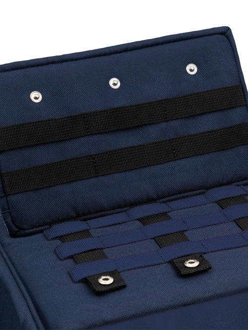 Système MOLLE pour attacher les pochettes avant et latérales