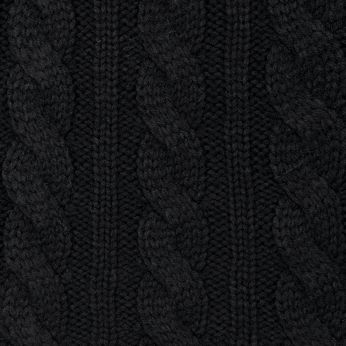 Écharpe Creamy Gin Noire — image 3