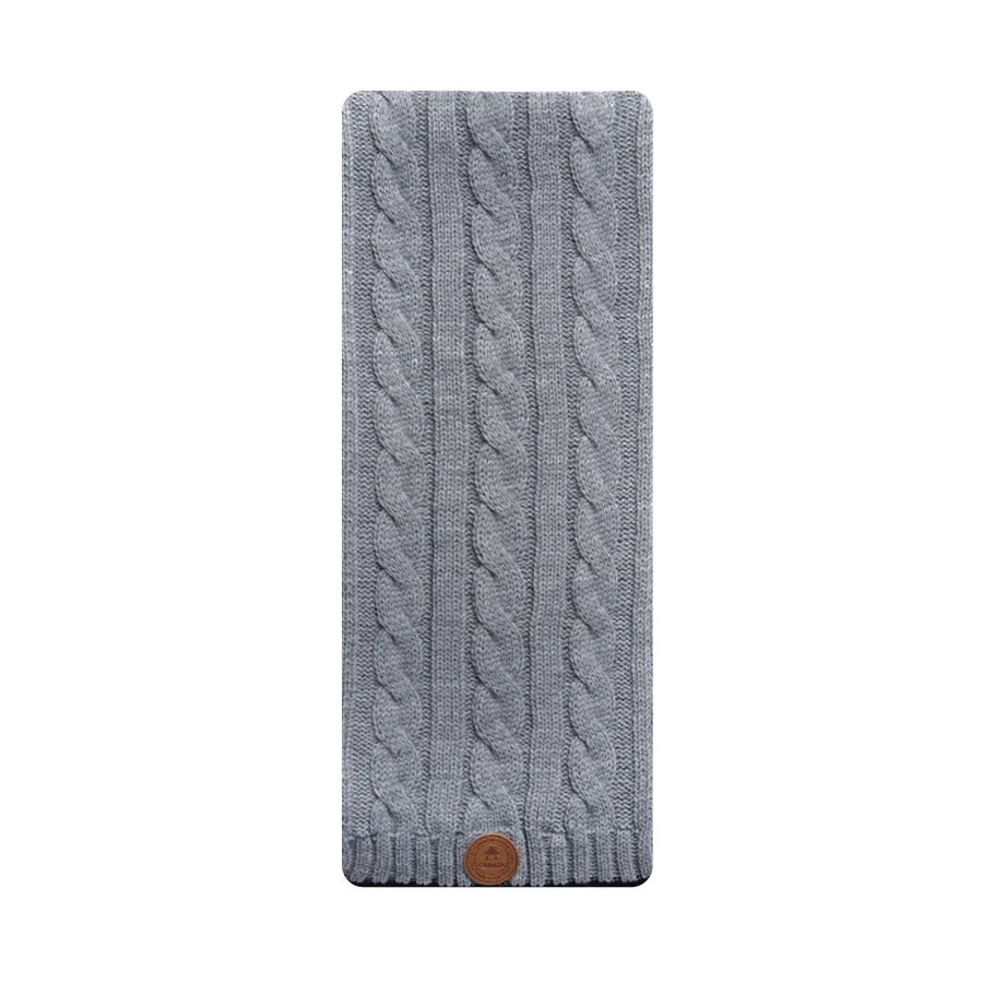 Écharpe Creamy Gin Gris chiné — image 1