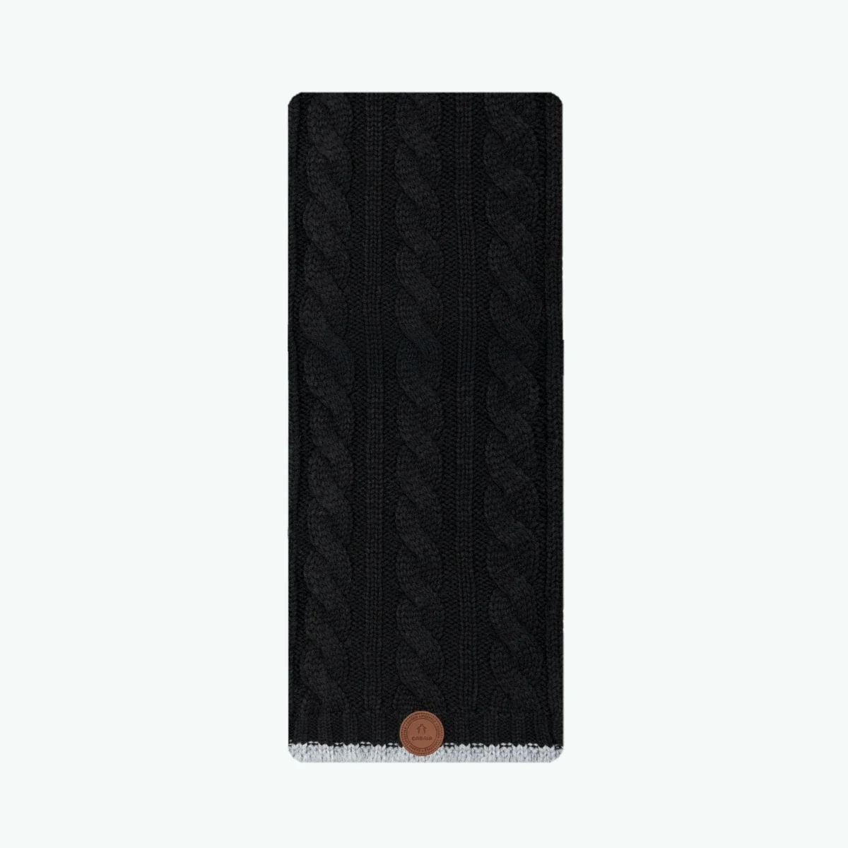 Écharpe Creamy Gin Noire — image 1