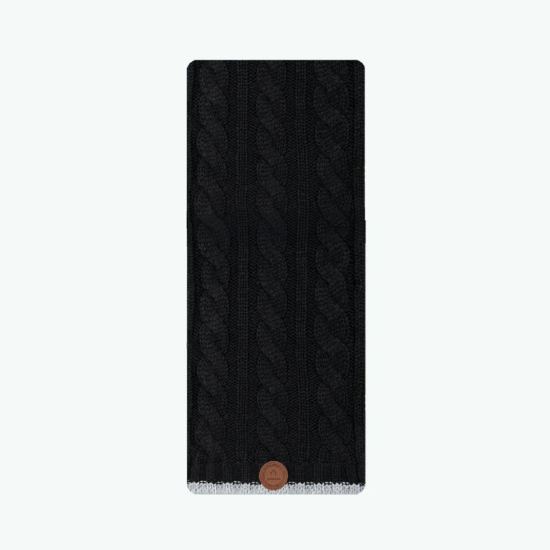 Écharpe Creamy Gin Noire