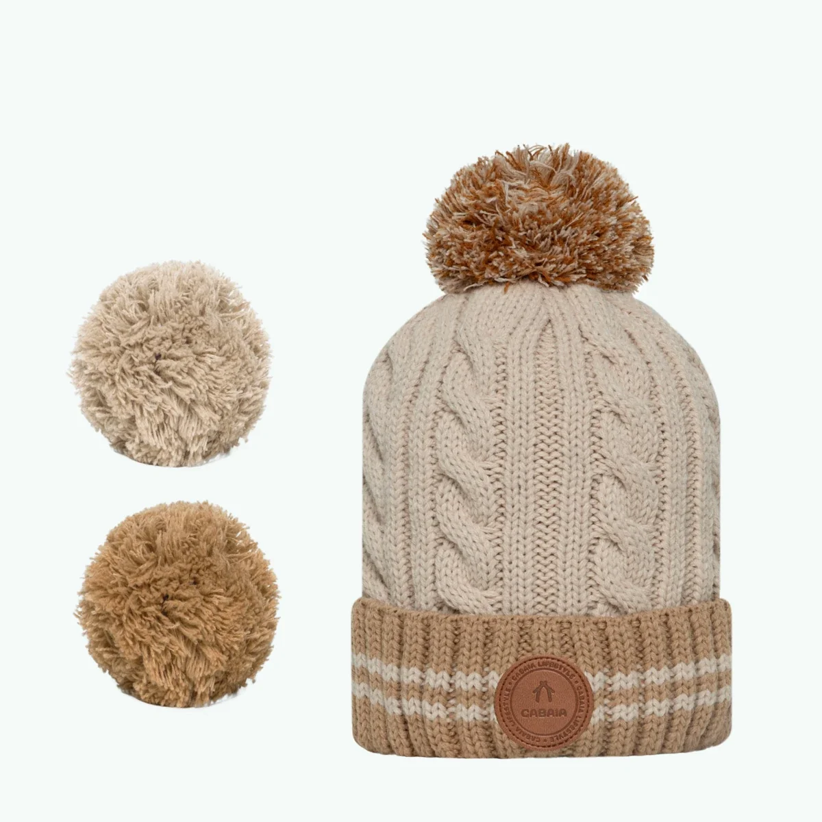 Bonnet Creamy Gin Nouveau beige Polaire — image 1
