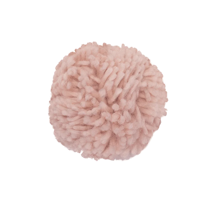 Pompon grosse maille Rose — image 1