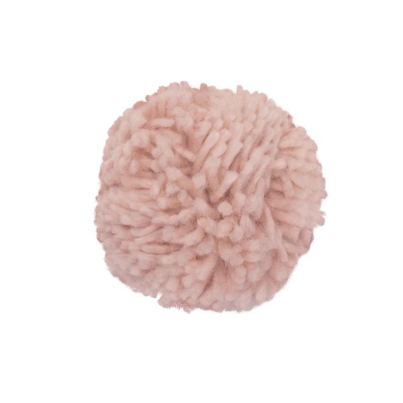 Pompon grosse maille Rose