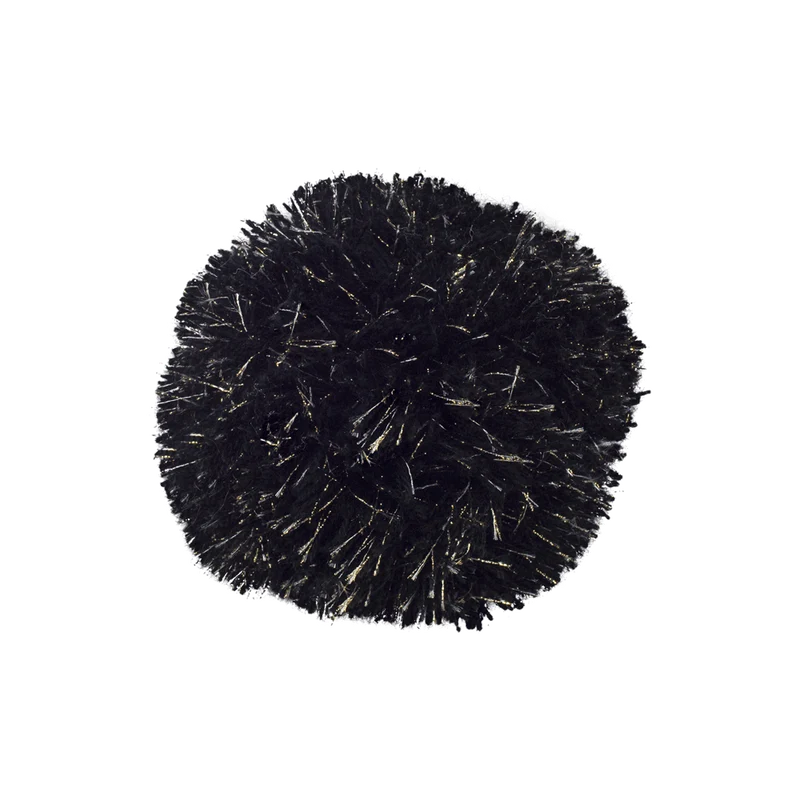 Pompon Doré/Noir