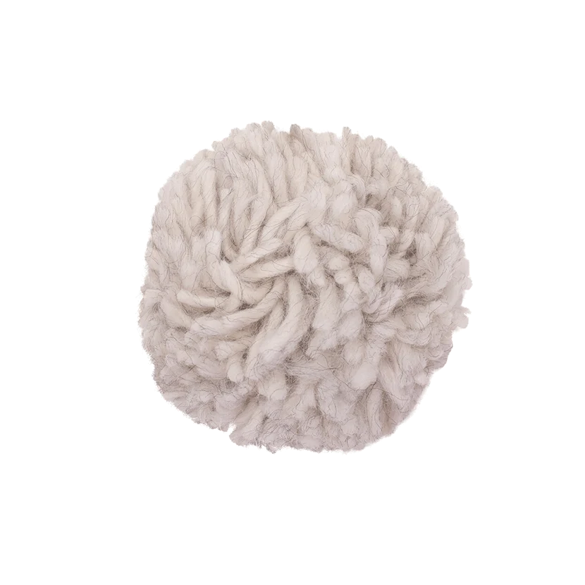 Pompon grosse maille Gris — image 1