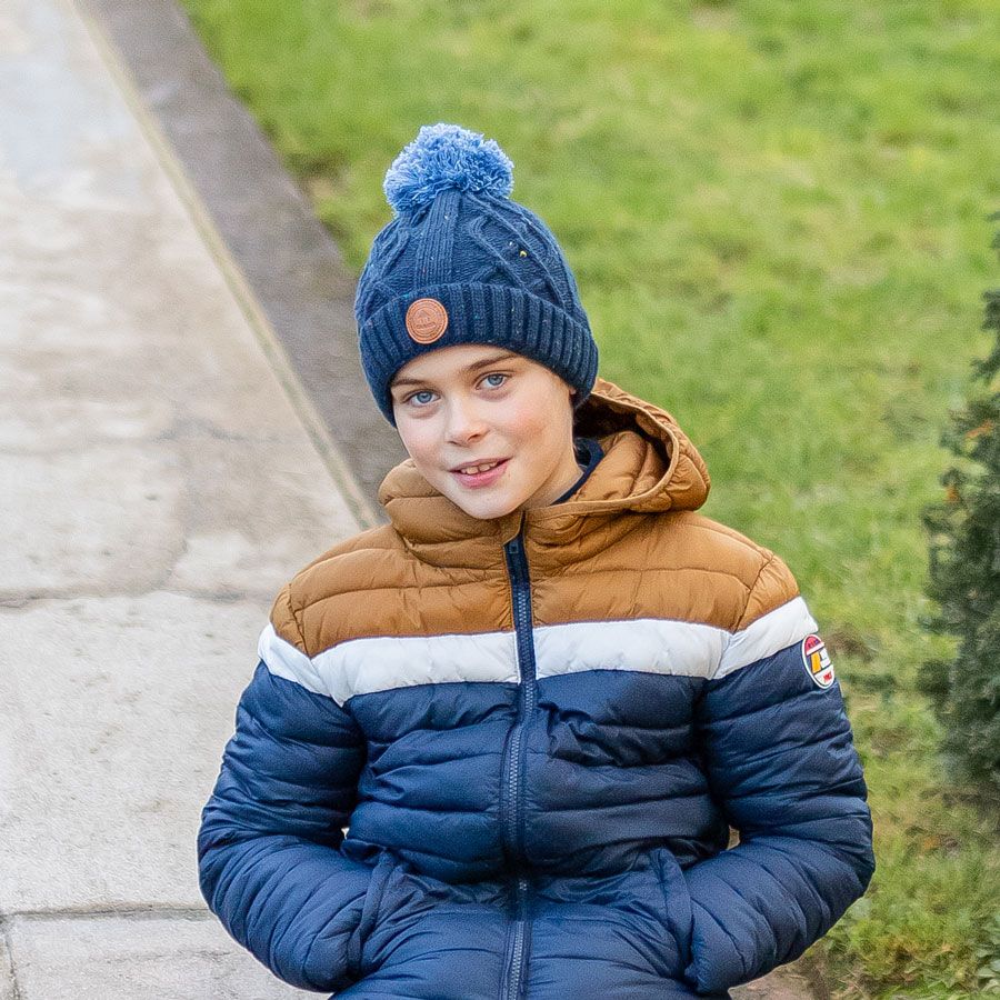Bonnet Jus de Pomme Marine Polaire 6-12 ans — image 3
