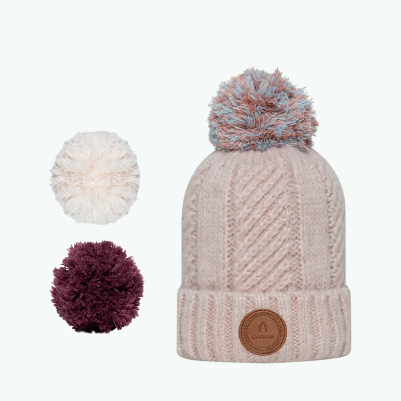 Bonnet Garibaldi Rose clair
