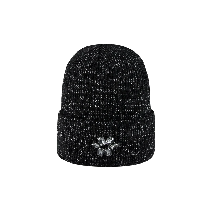 Bonnet Mimosa Noir Lurex