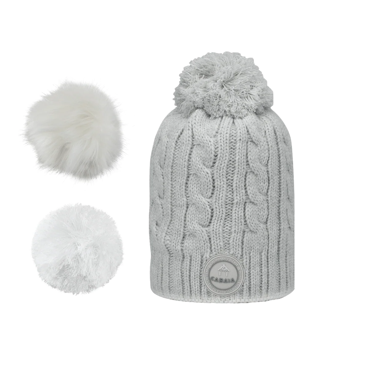 Bonnet Creamy Gin Gris clair — image 1