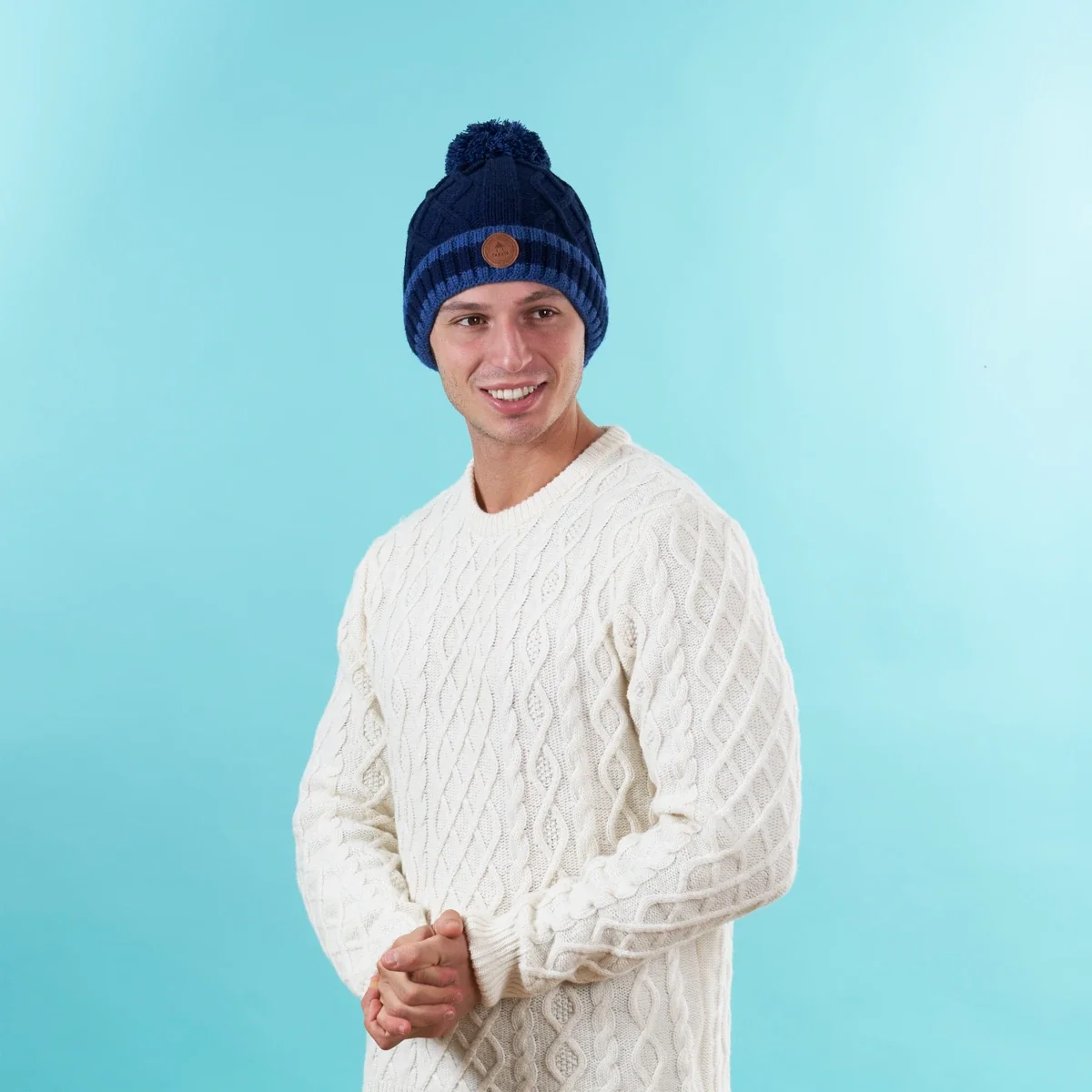 Bonnet Appletini Bleu profond — image 2