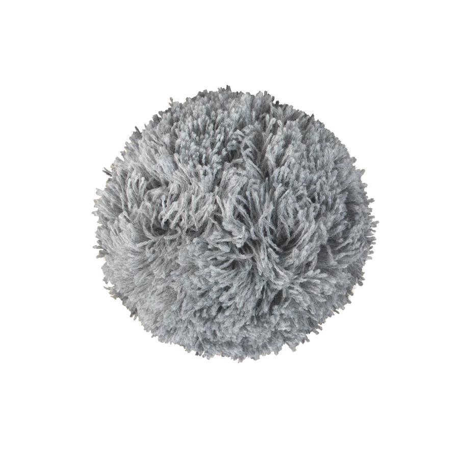 Pompon acrylique Gris clair — image 1