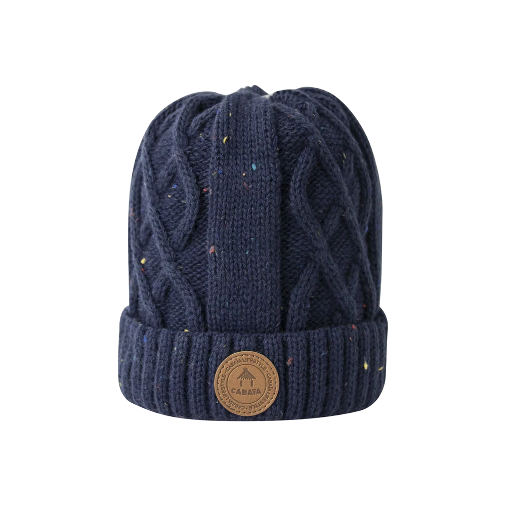 Bonnet Jus de Pomme Marine Polaire sans pompon — image 1
