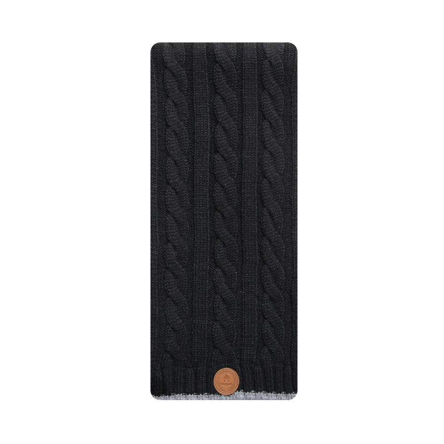 Écharpe Creamy Gin Noir — image 1